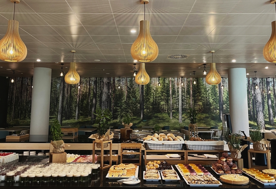 Buffet im Restaurant des Hotels Spark by Hilton Pobierowo
