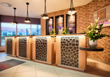 Rezeption des Leonardo Hotels Wolfsburg City Center