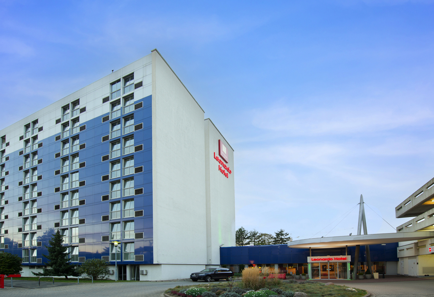 Außenansicht des Leonardo Hotels Wolfsburg City Center
