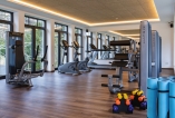 Im Fitnessraum können Sie sich nach Belieben auspowern!