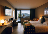 Beispiel Doppelzimmer Comfy Double mit Bergblick