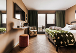 Beispiel Doppelzimmer Comfy Double mit Bergblick