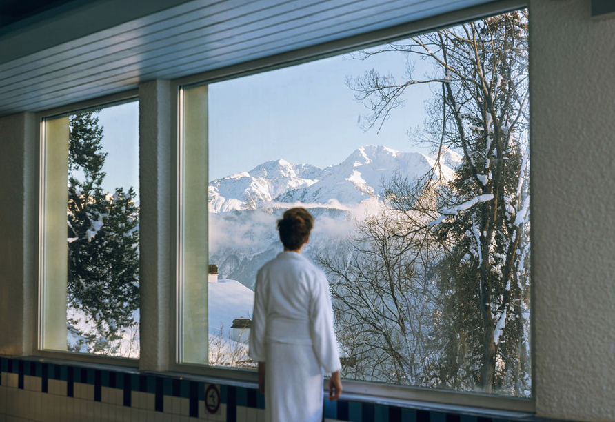 Verbringen Sie eine erholsame Wellnessauszeit im Hotel Faern Crans-Montana.