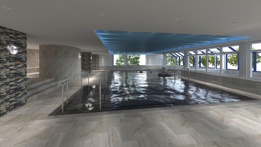 Hallenbad des Hotels Faern Crans-Montana