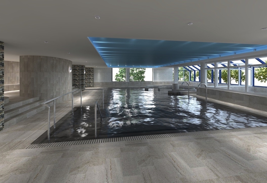 Hallenbad des Hotels Faern Crans-Montana