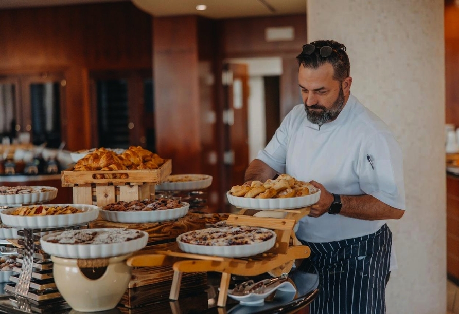 Stärken Sie sich am Frühstücksbuffet für erlebnisreiche Tage!