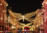 London versprüht in der Vorweihnachtszeit eine einmalige Atmosphäre.