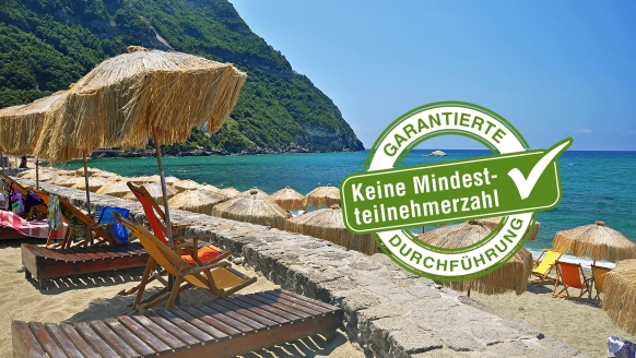 Sonne, Strand und Erholung warten auf Sie!