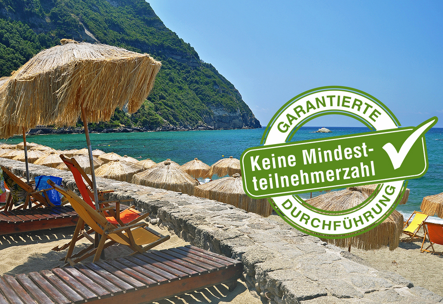 Sonne, Strand und Erholung warten auf Sie!