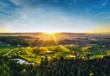 Blick auf den Bella Vista Golfplatz in Bad Birnbach – die Region ist ein Paradies für Golf-Fans.