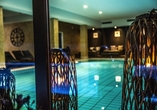 Hallenbad im Hotel Das Aunhamer