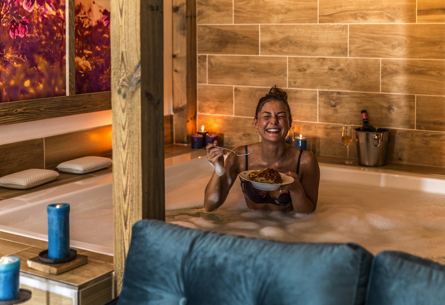 Buchen Sie sich im Hotel ihr ganz privates Spa-Erlebnis.