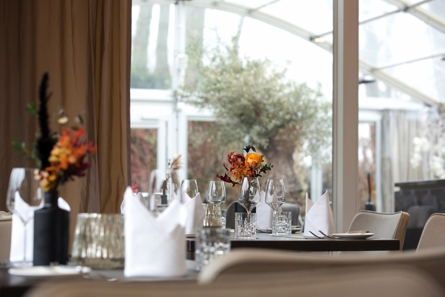 Das schöne Ambiente des Restaurants