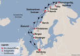 Ihre Reiseroute