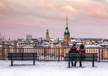 Lassen Sie sich vom winterlichen Stockholm verzaubern.
