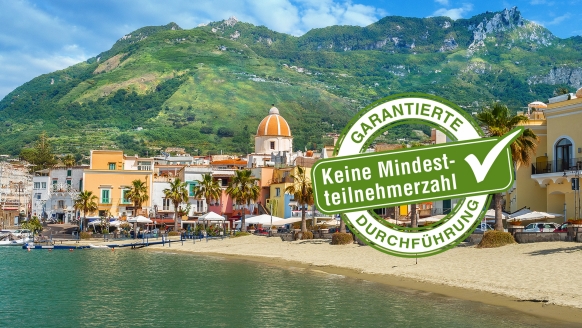 Genießen Sie erholsame Tage auf Ischia – mit Sonne, Meer und mediterraner Leichtigkeit. 