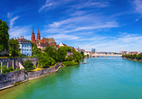 Entdecken Sie die mittelalterliche Altstadt Basels.