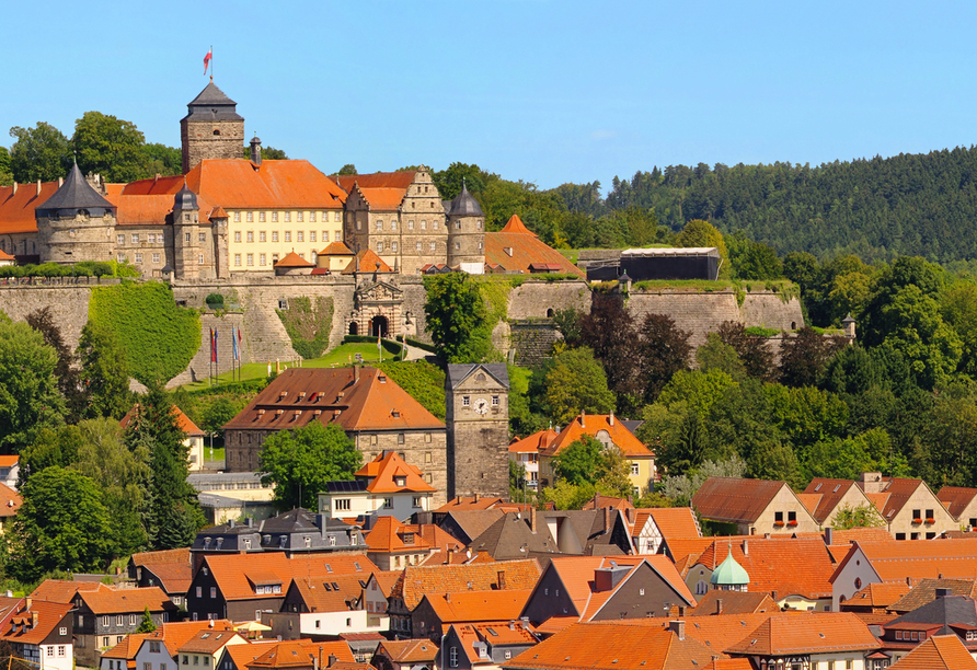 Kronach begrüßt Sie mit einem atemberaubenden Panorama.