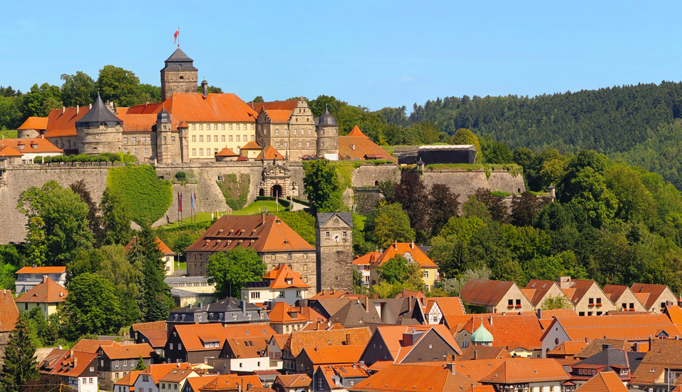 Kronach begrüßt Sie mit einem atemberaubenden Panorama.