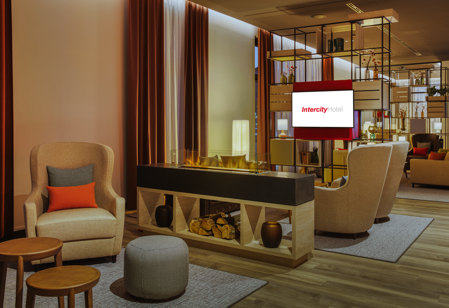 Das IntercityHotel Hildesheim empfängt Sie herzlich.