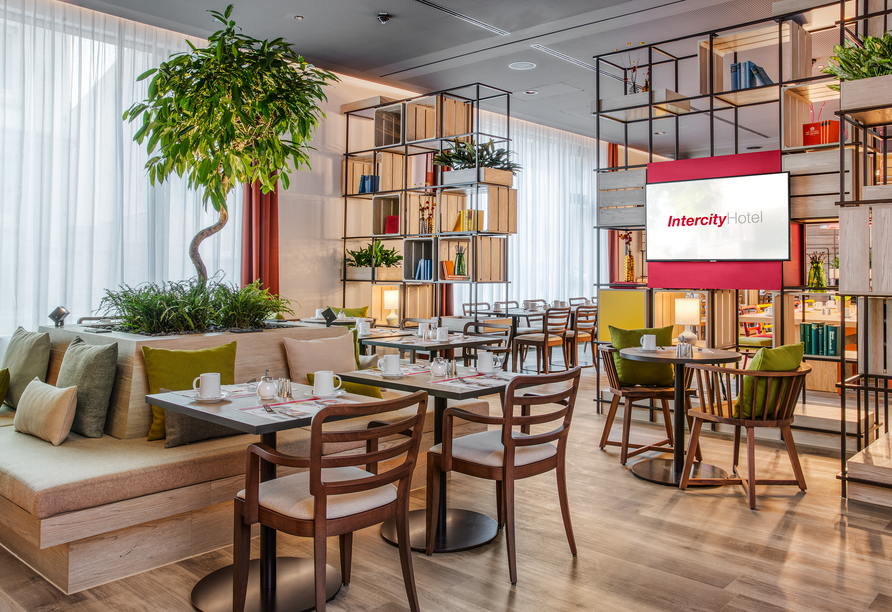 Im Restaurant können Sie sich mit köstlichen Speisen verwöhnen lassen.