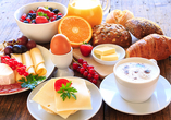 Stärken Sie sich beim Frühstück für einen erlebnisreichen Tag.