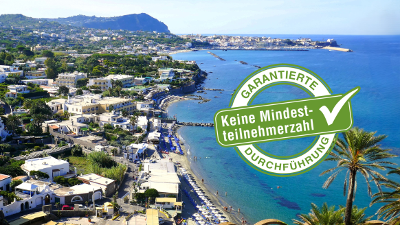 Haben Sie Ihre Koffer schon gepackt? Auf geht's nach Forio zu Sonne, Strand und Meer!