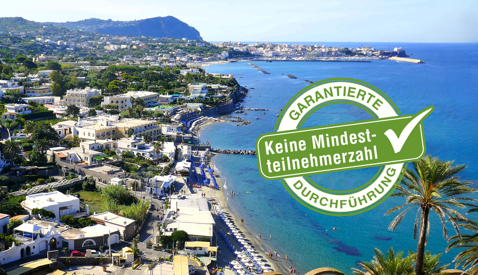 Haben Sie Ihre Koffer schon gepackt? Auf geht's nach Forio zu Sonne, Strand und Meer!