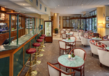 Bar und Lobby des Hotels laden zum Verweilen ein.