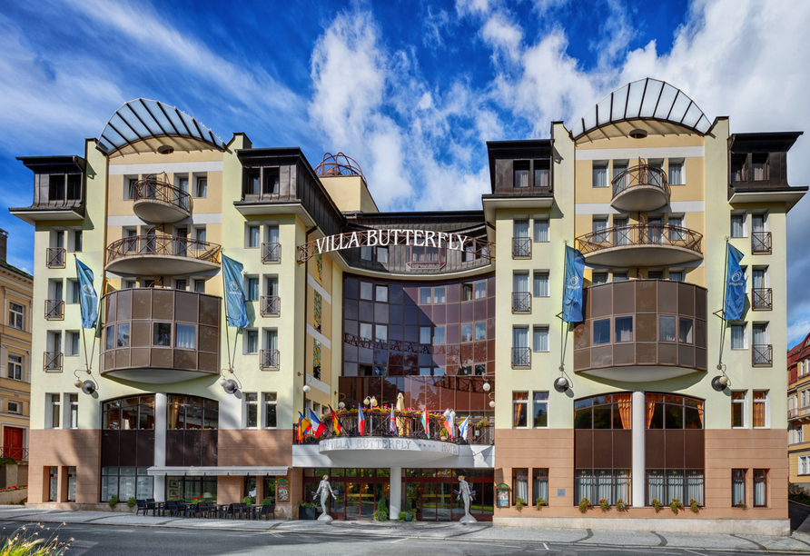 Das Butterfly Ensana Health Spa Hotel freut sich auf Ihren Aufenthalt!