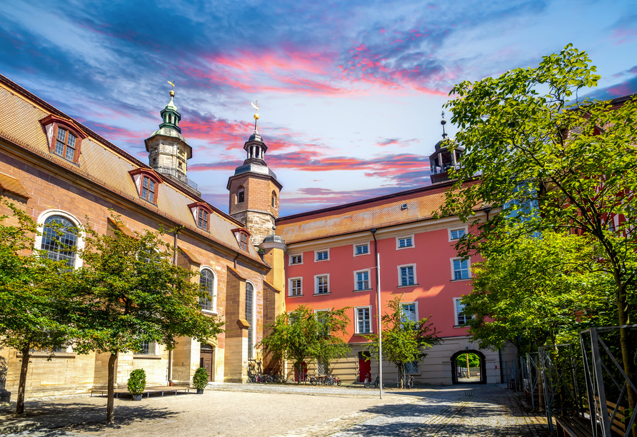 Schlendern Sie durch die schöne Altstadt von Bad Windsheim. 