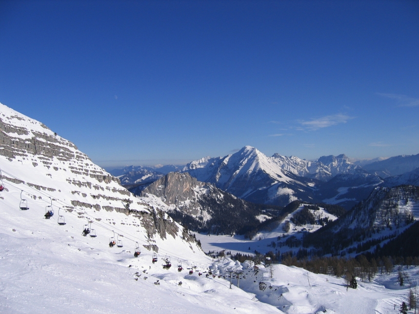 Das Skigebiet Wurzeralm ist ein Highlight im Winter.