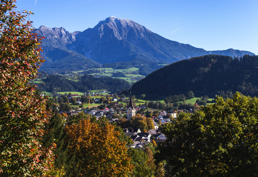 Blick auf das Windischgarstnertal in Oberösterreich