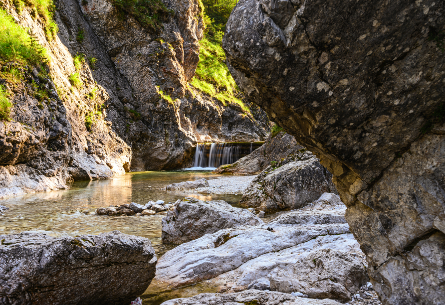 Besuchen Sie den Hinterstoder Wasserfall!