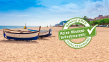 Urlaub wie aus dem Bilderbuch! Calella erwartet Sie mit Sonne, Strand und Meer.