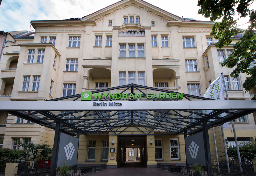 Herzlich willkommen im Hotel Wyndham Garden Berlin Mitte!