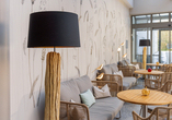 Lassen Sie den Abend in der Lobby mit Ihrem Lieblingsgetränk ausklingen.