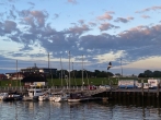 Der charmante Hafen von Bensersiel.