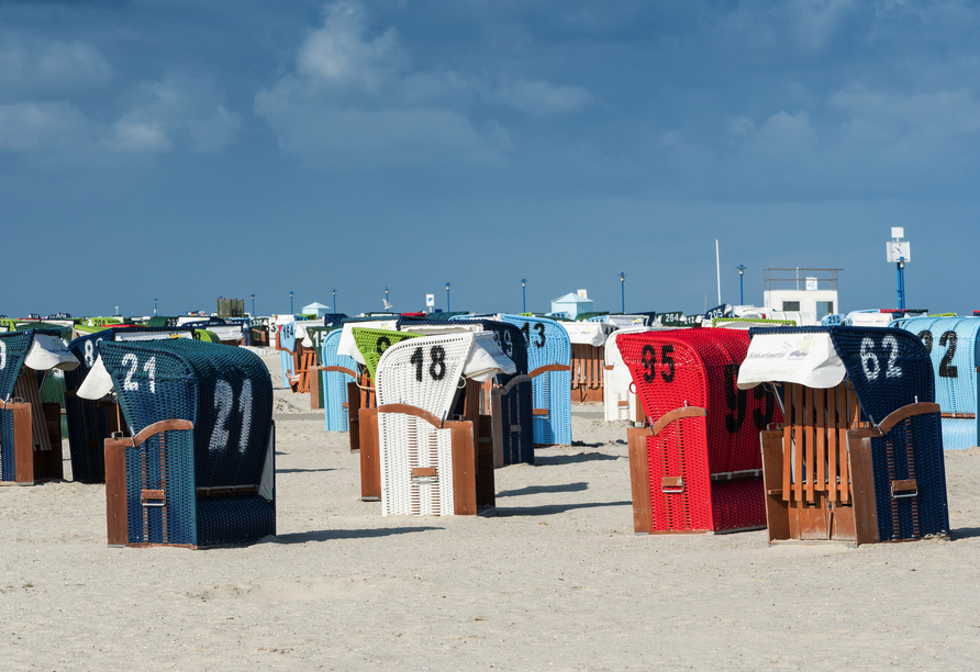 Freuen Sie sich auf ein paar schöne Tage am Strand von Bensersiel.