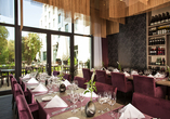 Lassen Sie es sich im Restaurant des Hotels schmecken.