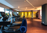 Nach den Feiertagen bietet sich der Fitnessraum ideal an, um ein bisschen Weihnachtsspeck zu verlieren.