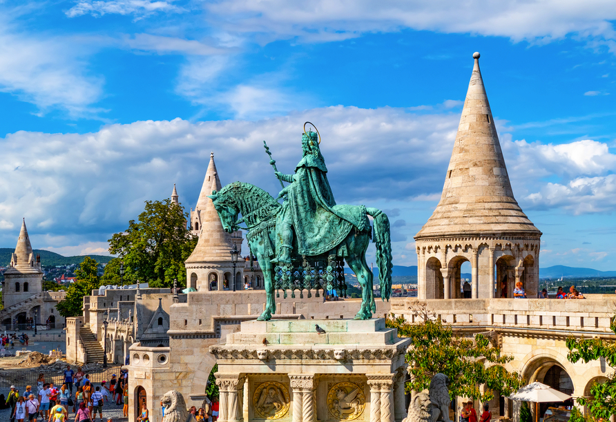 Die berühmte Fischerbastei in Budapest