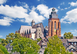 Der Wetzlarer Dom vereint verschiedene Baustile auf eindrucksvolle Weise.
