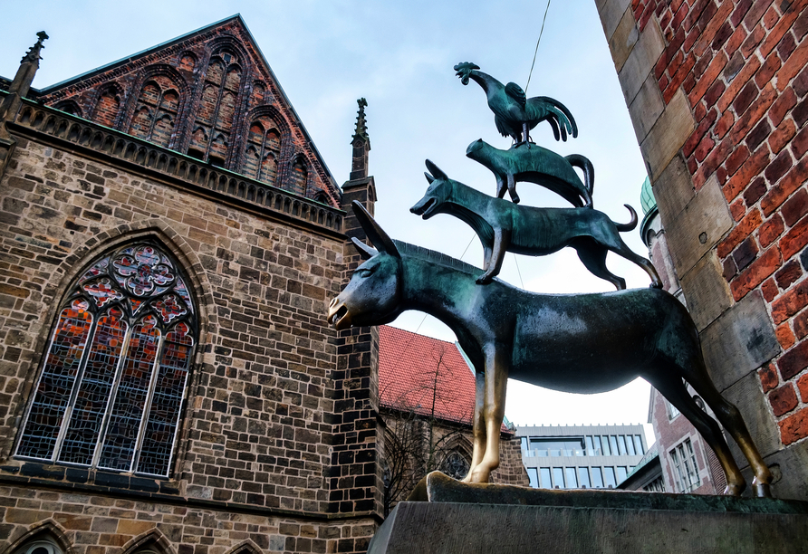 Kennen Sie die Bremer Stadtmusikanten?