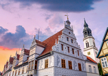 Das Rathaus der Stadt Celle ist ein sehr beliebtes Fotomotiv.