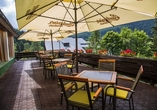Terrasse des Hotels