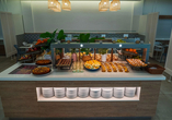 Im Hotel Don Juan werden Sie mit köstlichen Buffets verwöhnt.