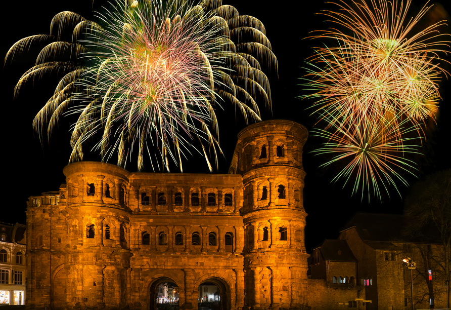 Auch in Trier können Sie die feierliche Atmosphäre genießen.
