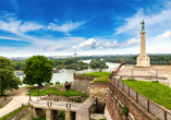 Besichtigen Sie die imposante Festung Kalemegdan in Belgrad.