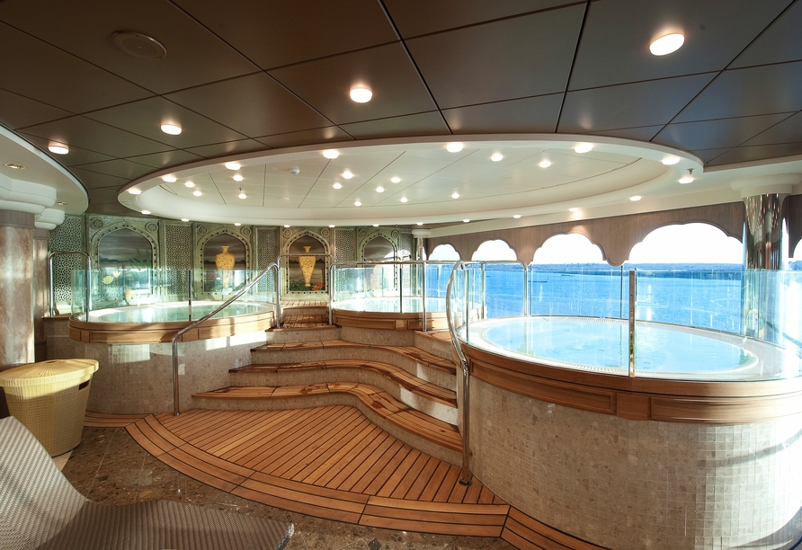 Im MSC Aurea Spa können Sie sich rundum verwöhnen lassen.